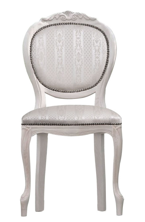 finezyjne krzesło tapicerowane z tłoczonymi nóżkami i oparciem producent mebli zielona góra poznań 