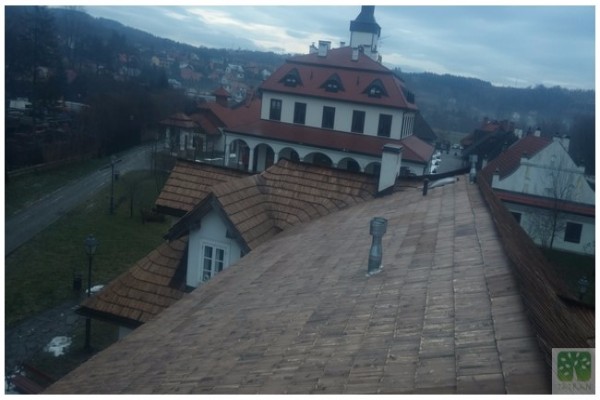 Tatran renowacja dachu Dworu 486,00m2 