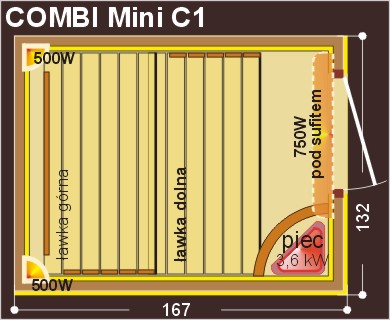 Mini C1 - mała kabina combi